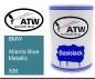 Preview: BMW, Atlanta Blue Metallic, 306: 500ml Lackdose, von ATW Autoteile West.